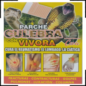 Parches de Culebra con Vivora
